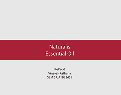 Repackaging - Naturalis Essential Oil - Packaging