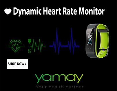Dynamic Heart Rate Monitor -Banner
