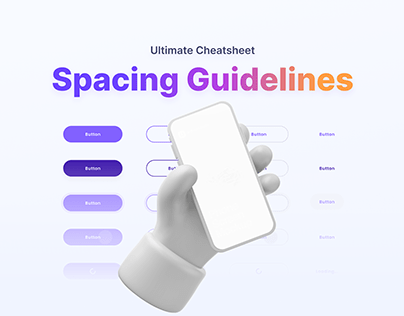 Ultimate UX/UI Design Cheatsheet: Spacing Guidelines