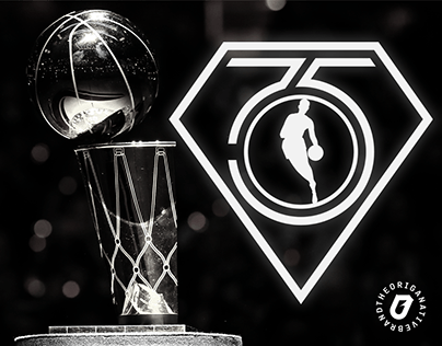 NBA 75th Anniversary Logo Concept