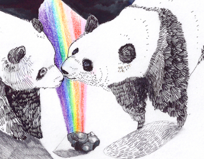 Cosmic Panda Bears