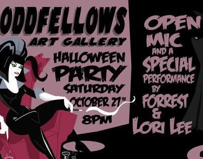 Oddfellows Art Gallery promotional posters