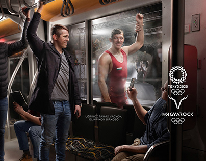 Tokyo 2020 Olympic Team Hungary Key Visual 1. Magyarock