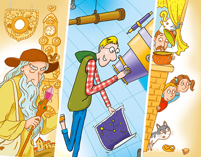 Illustrations for DUDU children's magazine