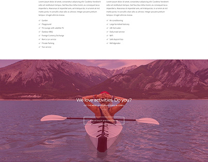 Corfu landing Page Design