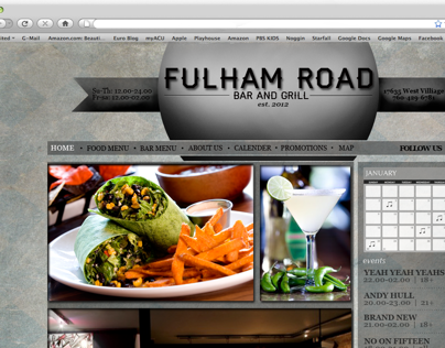 Fulham Road Website