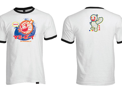 Various unused officially licensed apparel designs