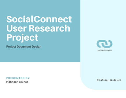 User Research Project _ SocialConnect
