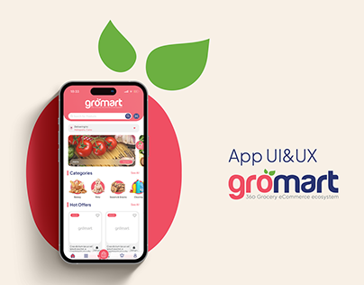 GroMart | App UI&UX | 2023