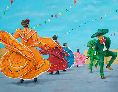 Folklorico Projects | Photos, videos, logos, illustrations and branding on  Behance
