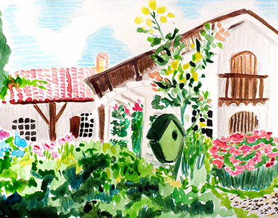 Summer Garden Postcards