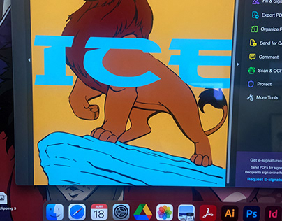 Lion king on ice