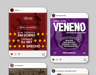 Posts Avulsos para Instagram ─ Lençóis, Bahia