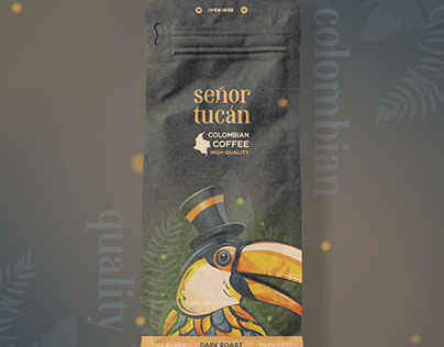 Señor Tucán | Craft Coffee Packaging Design