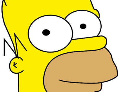 Homer Simpson de "The Simpsons"