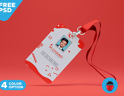 Creative ID Card Template Design PSD