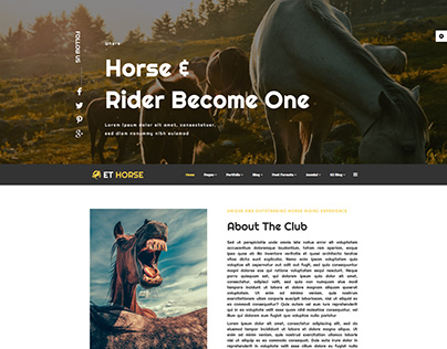 Marketplace - ET Horse – Horse Joomla! Template
