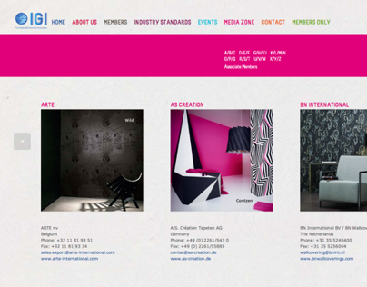 IGI | Web design site vitrine dynamique