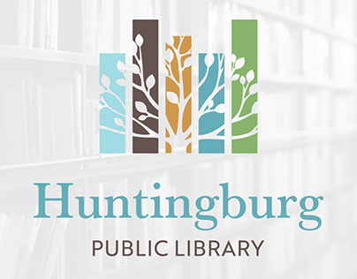 Huntingburg Public Library Logo and Website