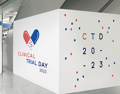 Clinical Trial Day 2023 - branding and logo design