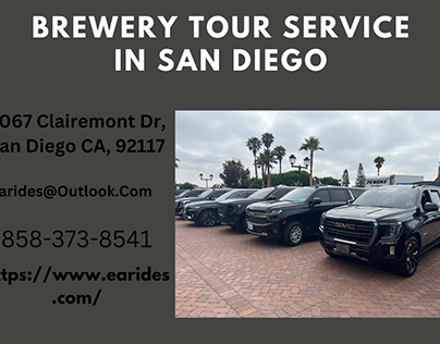 Brewery Tour service In San Diego