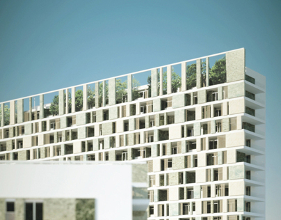 NEW RESIDENTIAL BUILDINGS IN MILANO COMPETITION ABDR
