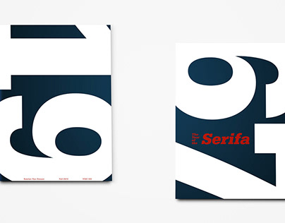 Serifa Typeface Zine