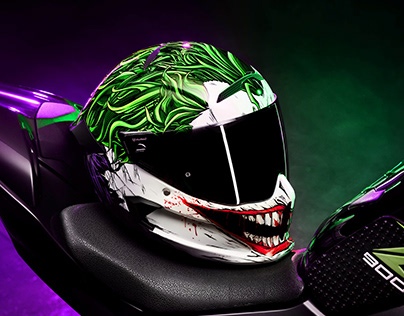 DC x Ruroc Joker Helmet