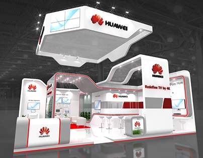 HUAWEI BOOTH CSTB 2015 MOSCOW