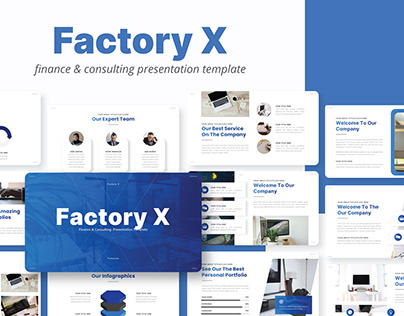 Factory X Finance & Consulting Presentation Template