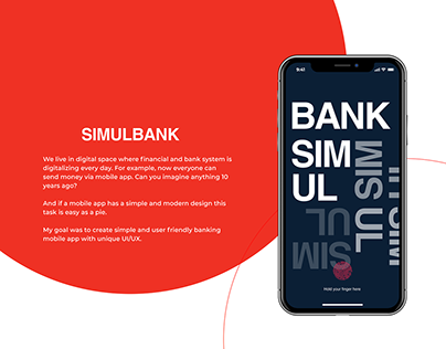 SIMULBANK - a banking mobile app