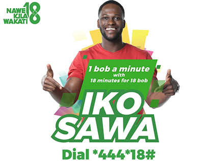Safaricom- Iko Sawa campaign