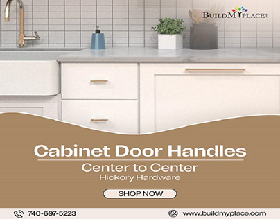 Cabinet Door Handles 6-5/16 Inch - Hickory Hardware