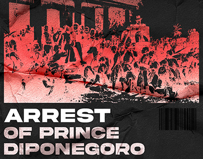 The arrest of Prince Diponegoro