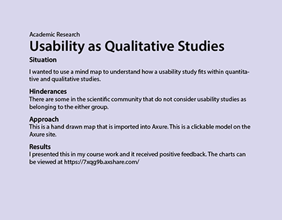Usability Studies as Qualitative Data Analysis