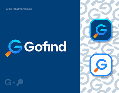 Gofind Inspection, Data analysis Magnifier Search Logo