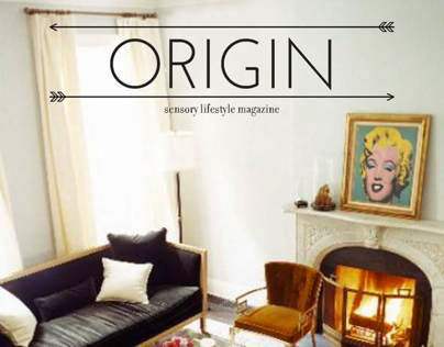 Lifestyle Magazine Design - ORIGIN
