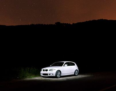 Bmw in the mountain