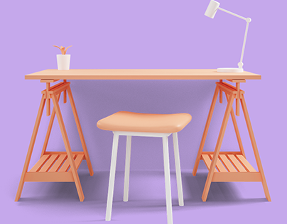 IKEA furniture bundle, web UI concept