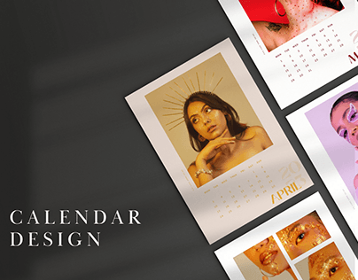 Calendar Design : Makeup Oriented Styling