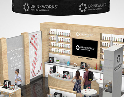 Drinkworks CES booth 2020