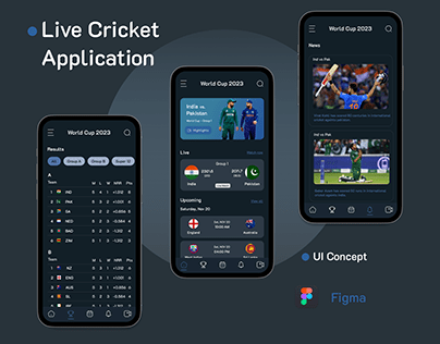 Live Cricket Streaming Application