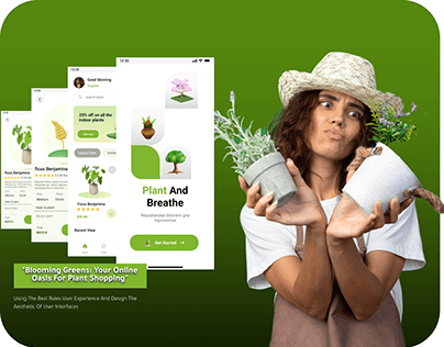 Ui Design | Mobile app | plant shop