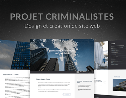 Projet CRIMINALISTES