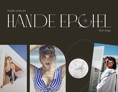 Portfolio website for Hande Erchel