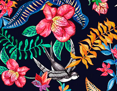 Birds Garden | Print/Pattern
