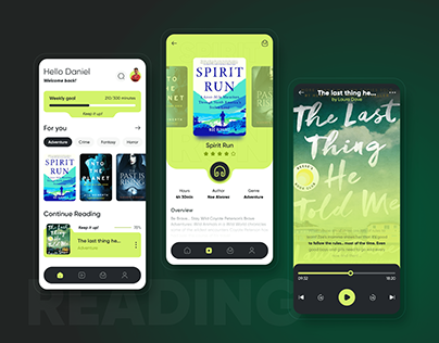 Animation for Book Reading App