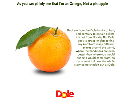 Advertising campaigns - Dole