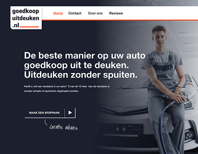 Website voor Goedkoopuitdeuken.nl