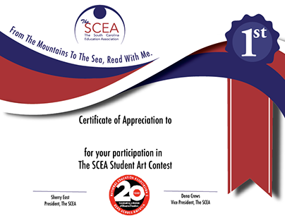 SCEA Certificate Design